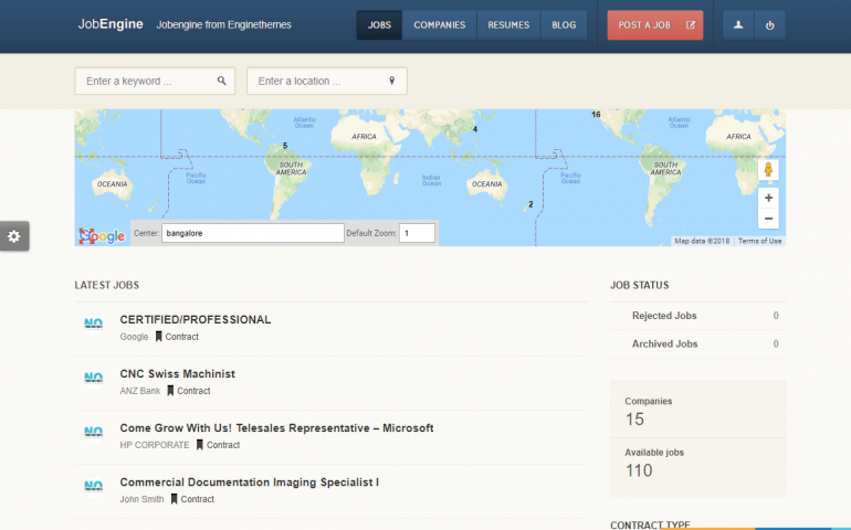 JobEngine: The Best WordPress Job Board Plugins/Themes for 2019