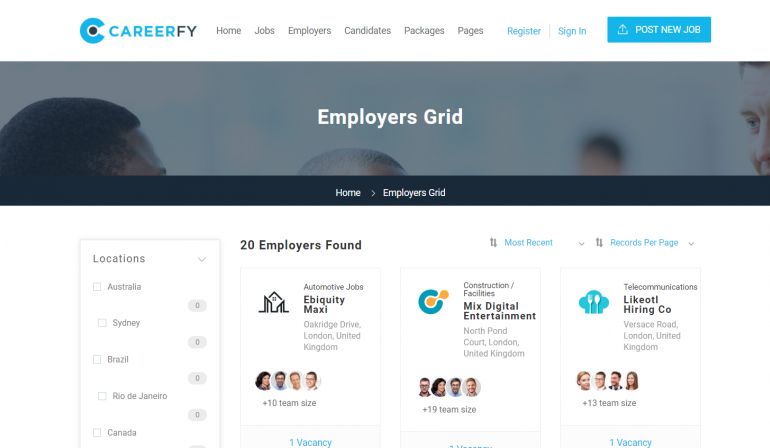 the best wordpress job board plugins themes for 2019 siteturner job board site
